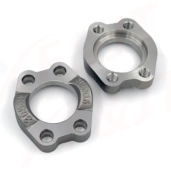 SAE flange clamp with thread 0