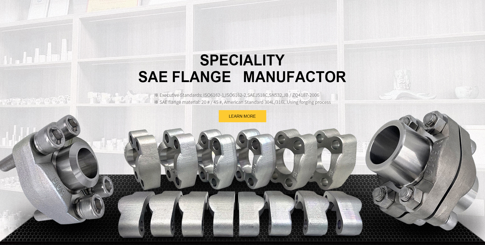 Yancheng Xinfujie Machinery Co., Ltd. produces forged SAE flanges