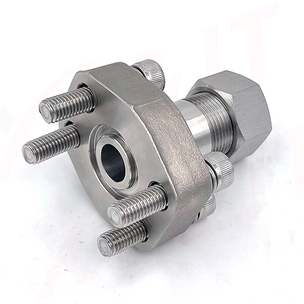 SAE male thread flange with me